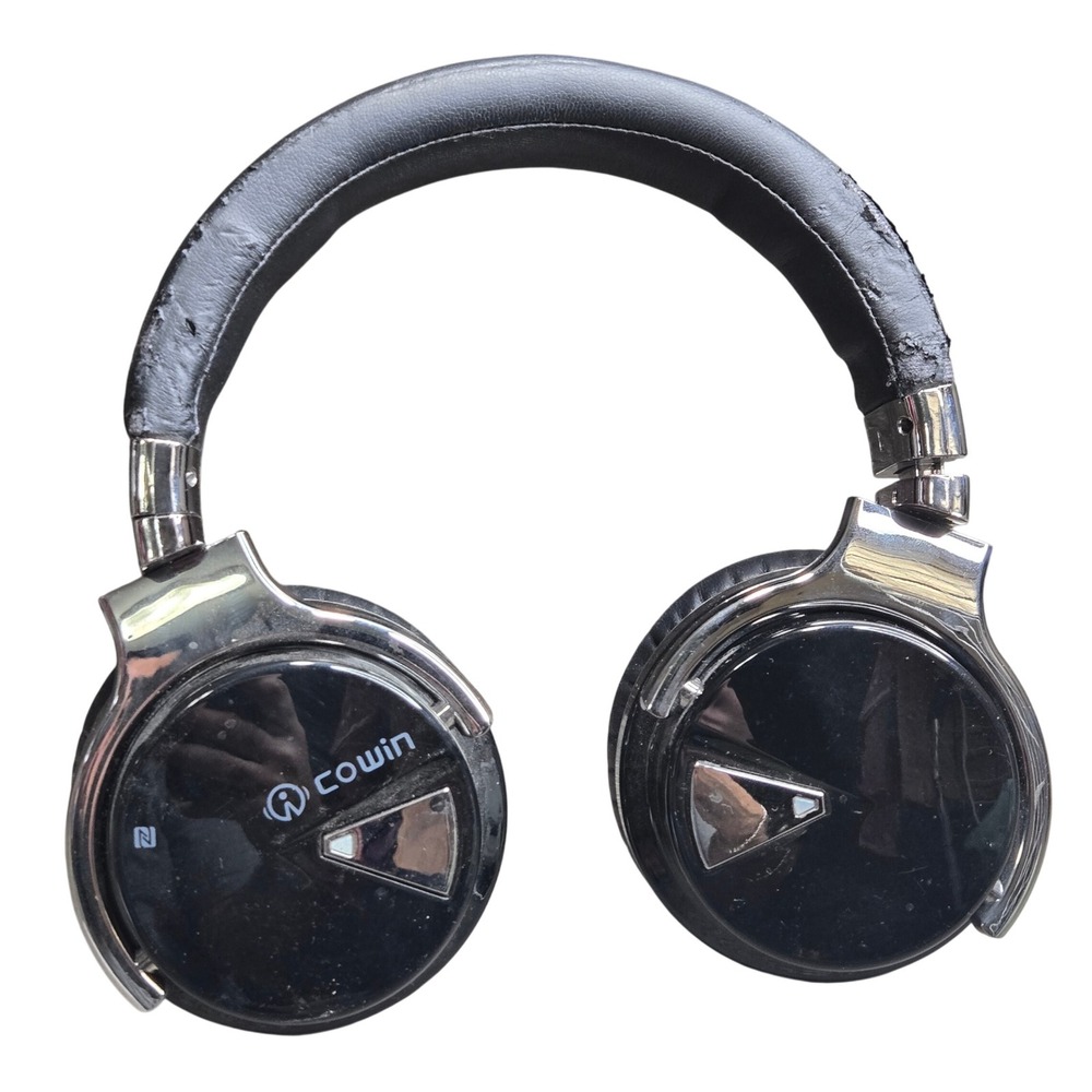Cowin E7 Wireless Bluetooth Noise Cancelling Over Ear Headphones Black As-Is